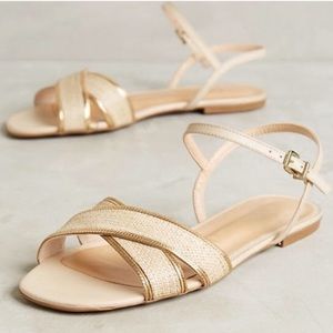Anthropologie VICENZA Sandals, Size 9, NWT